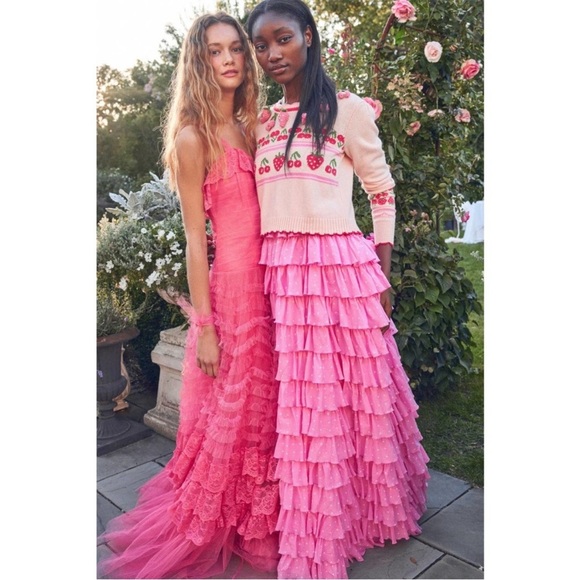 LOVE SHACK FANCY Idra Maxi Dress SIZE: 0 - Picture 7 of 7